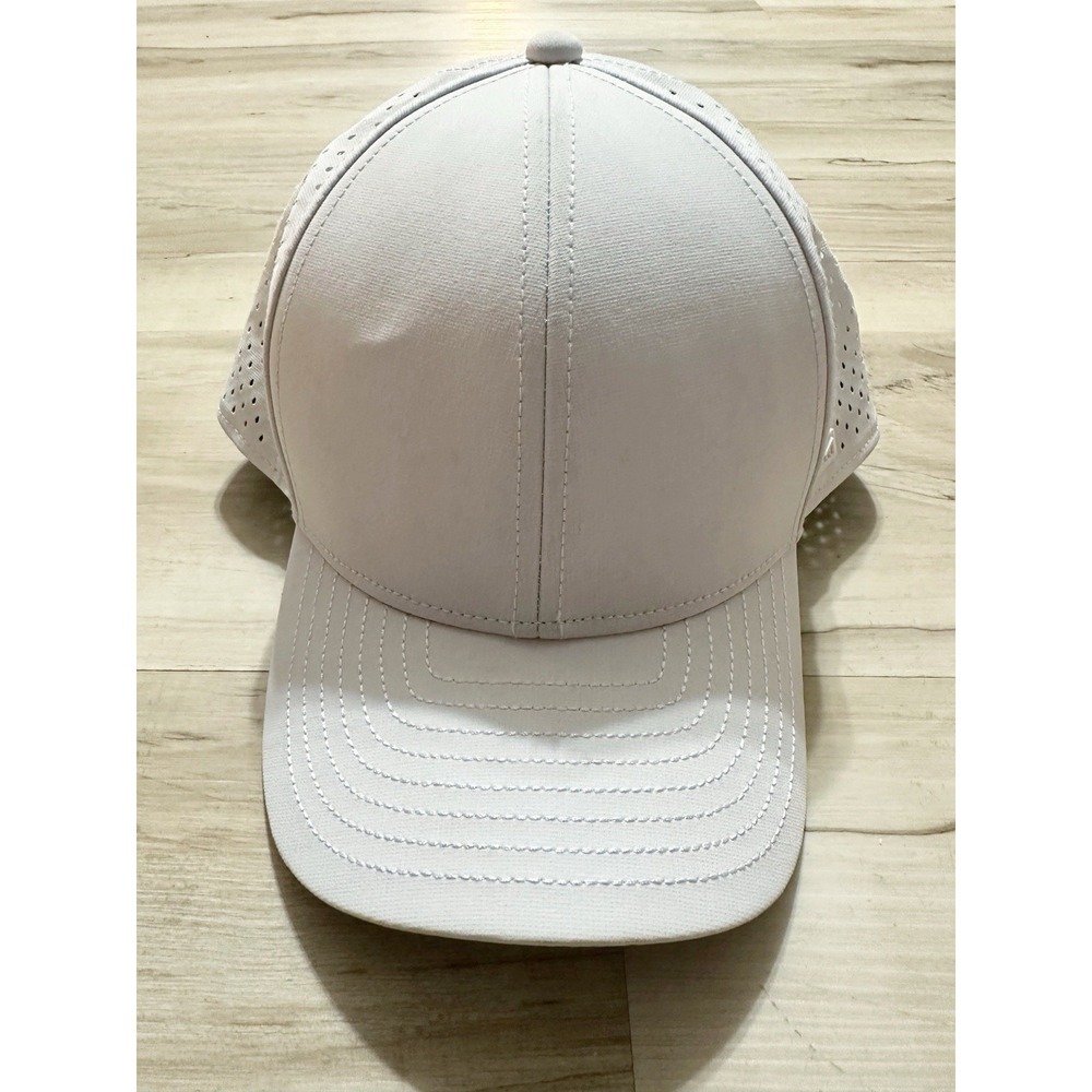 Melin A-Game Hydro Performance Snapback Hat White Adjustable